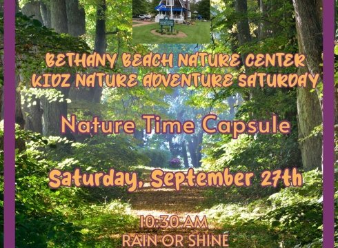 Kidz Nature Adventure Saturdays - Nature Time Capsule