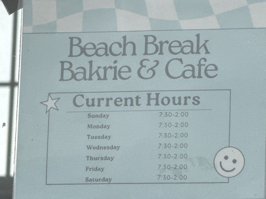 Beach Break & Bakrie